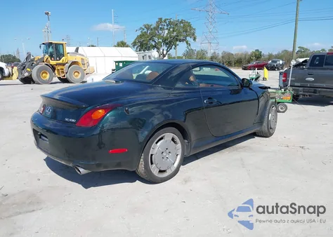 2003 Lexus Sc 430 z USA, uszkodzony, nr VIN JTHFN48YX30041395